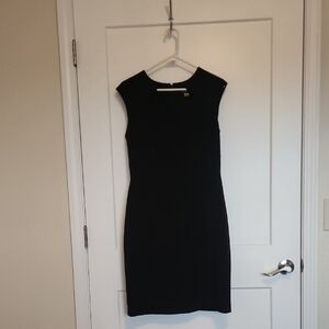 Classic Black Sheath Dress Size 8